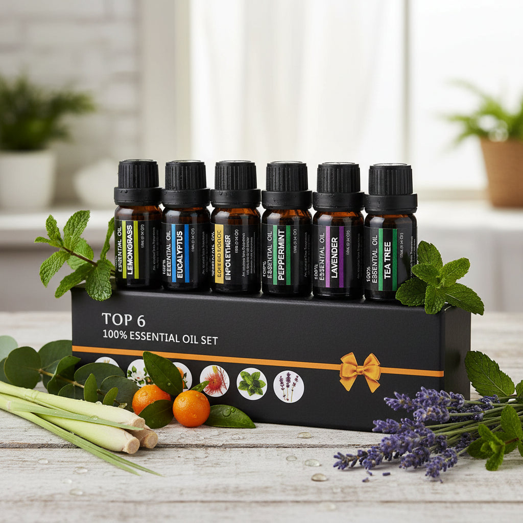 Aromatherapy Essential Oil Set Aroma Diffuser Essential Oil Combination