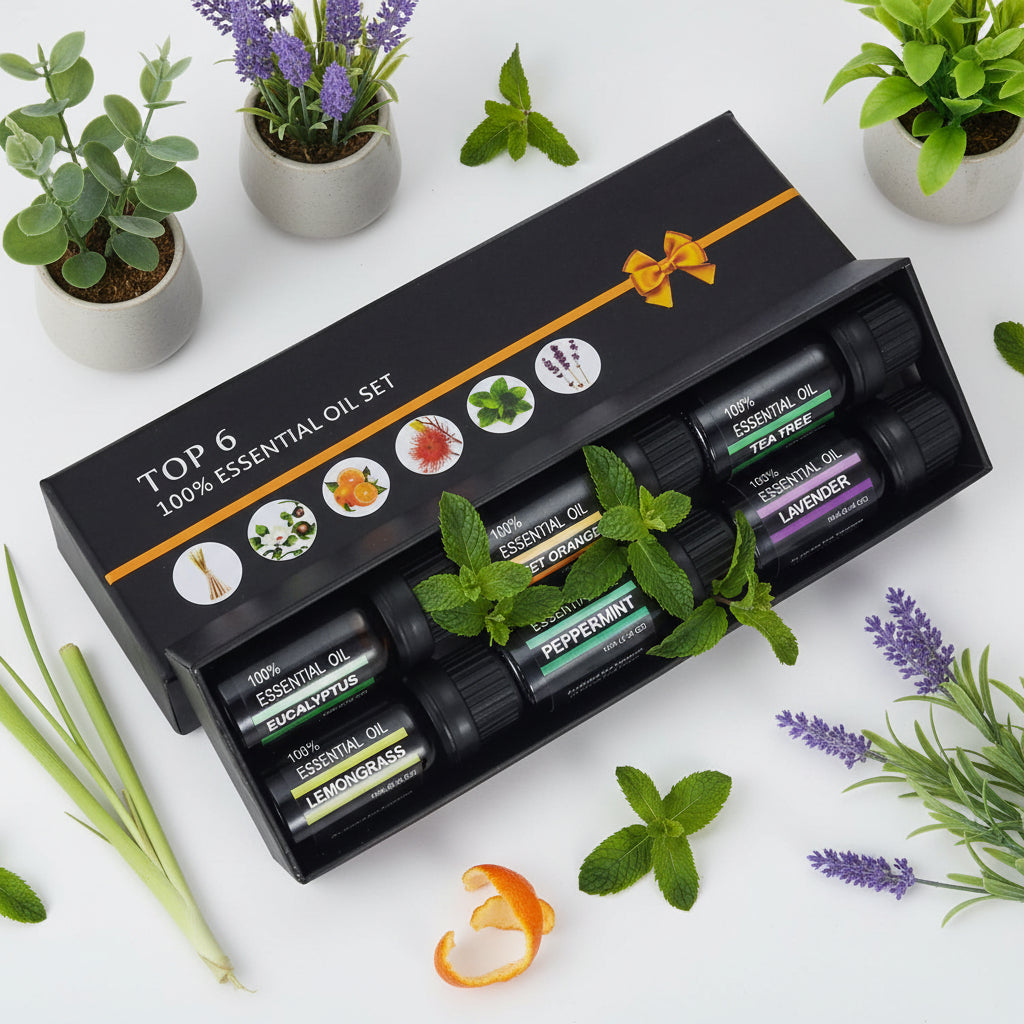 Aromatherapy Essential Oil Set Aroma Diffuser Essential Oil Combination